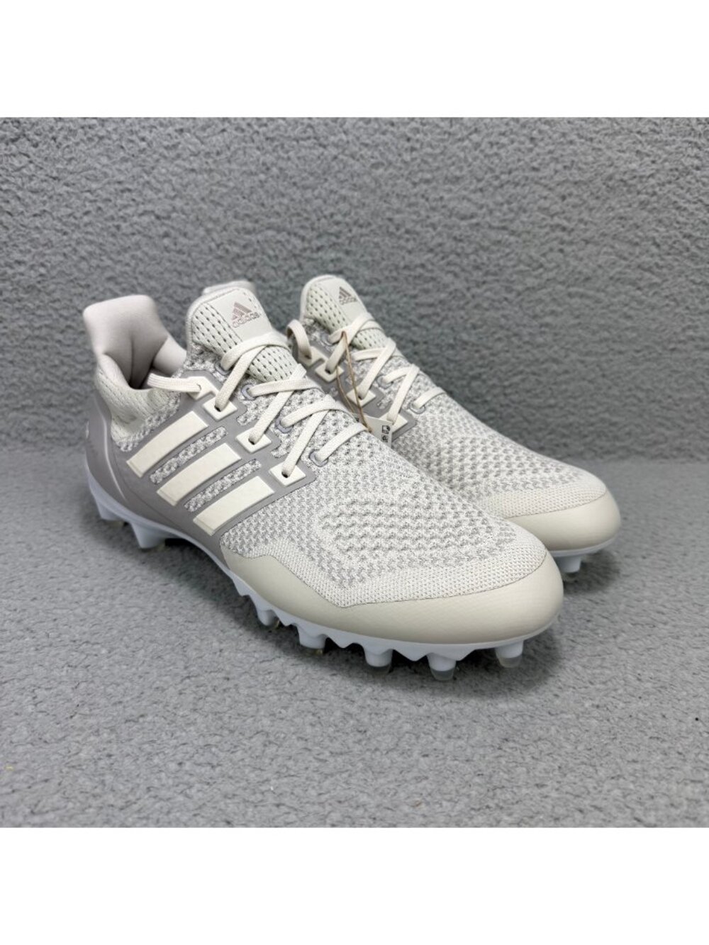 Adidas UltraBoost Cleats Men 10 Shoe Cream Chalk White 1.0 Football Talc Granite
